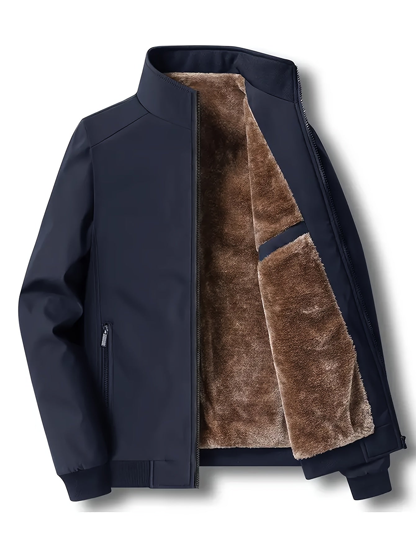 Berg-Feldt | Veste coupe-vent avec doublure en fausse fourrure Polyester Chaude et confortable