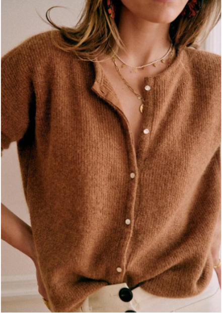 Berg-Feldt | Cardigan col V boutonné femme