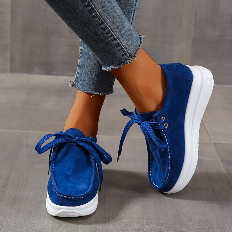 Belle - Atmungsaktive Schnürschuhe