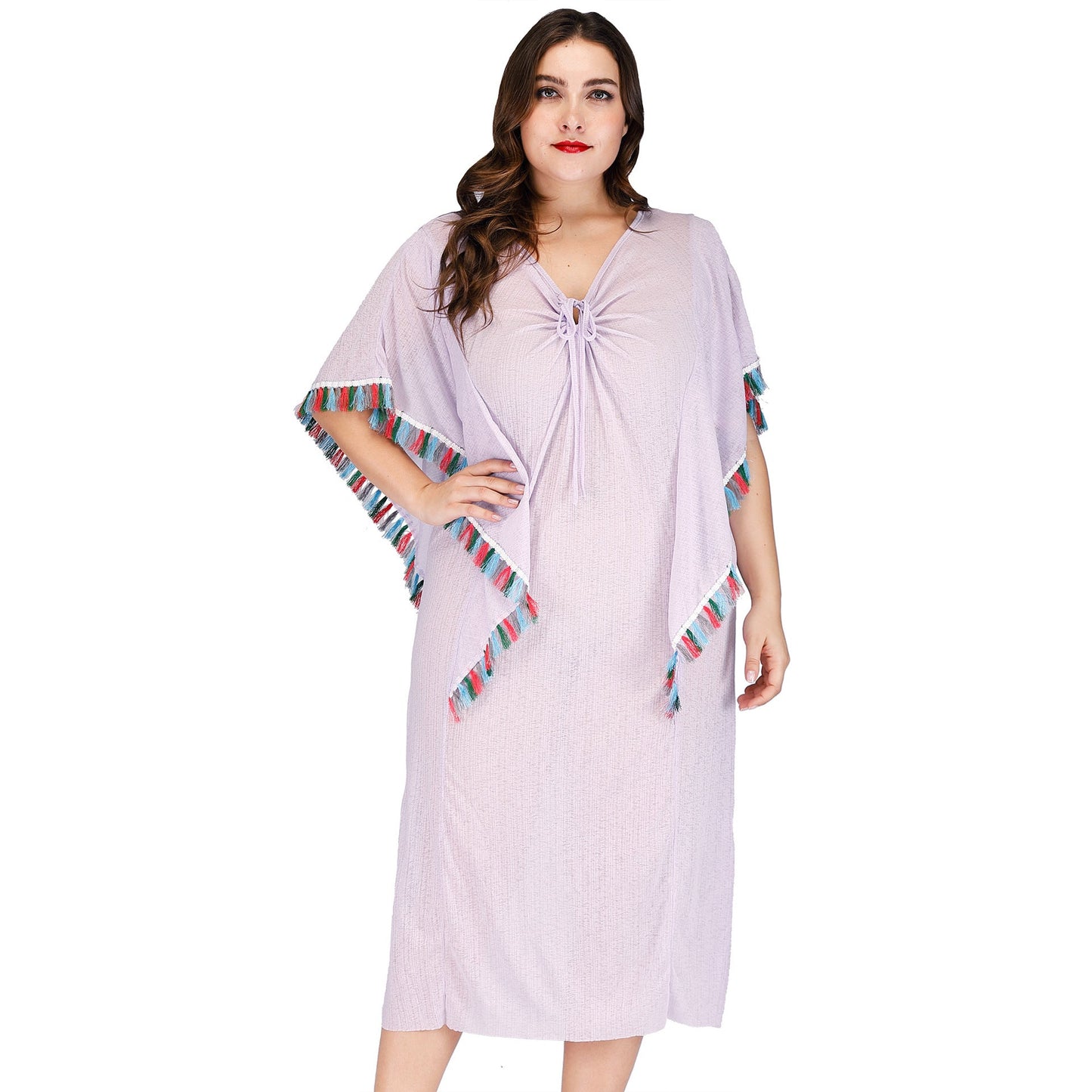 Women's Lightweight Fringe Cover-Up berg-feldt