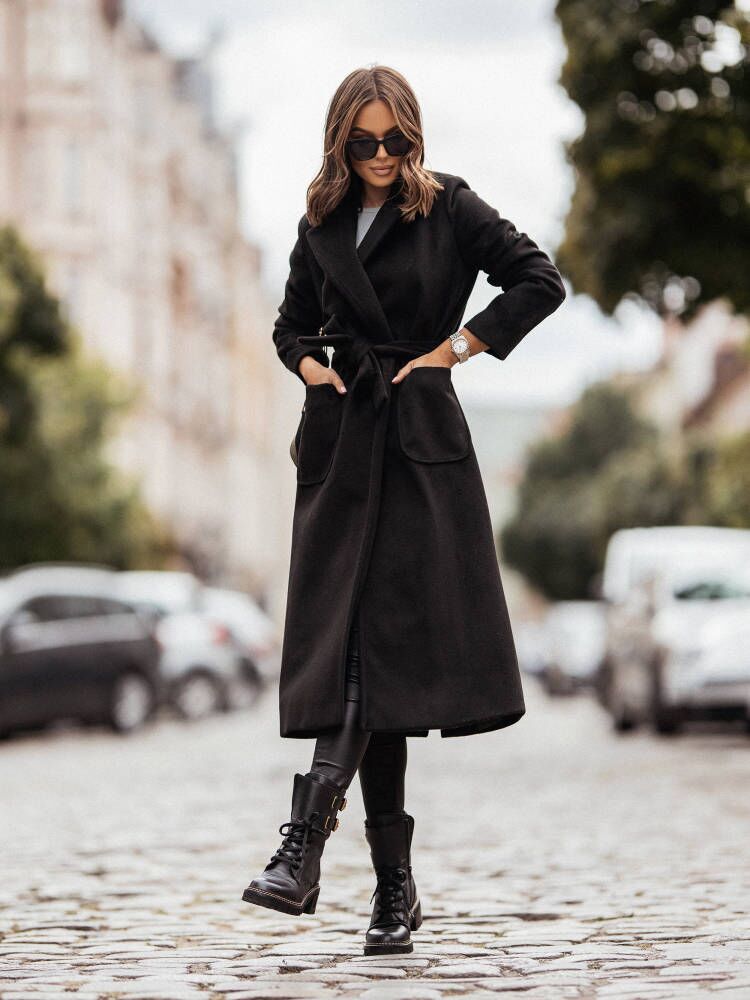 Manteau à manches longues pour femmes - Élégant par Jinte