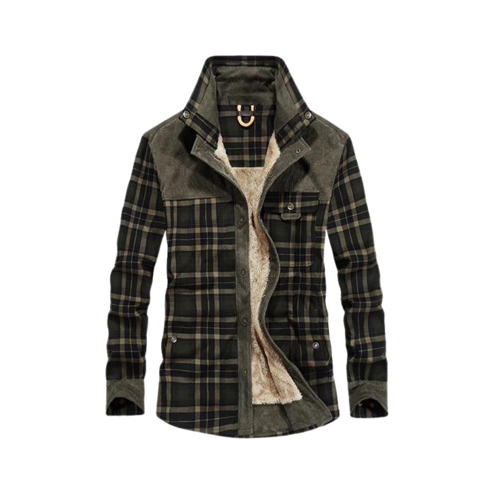 Berg-Feldt | Jacke Aus Dickem Flanell für Männer