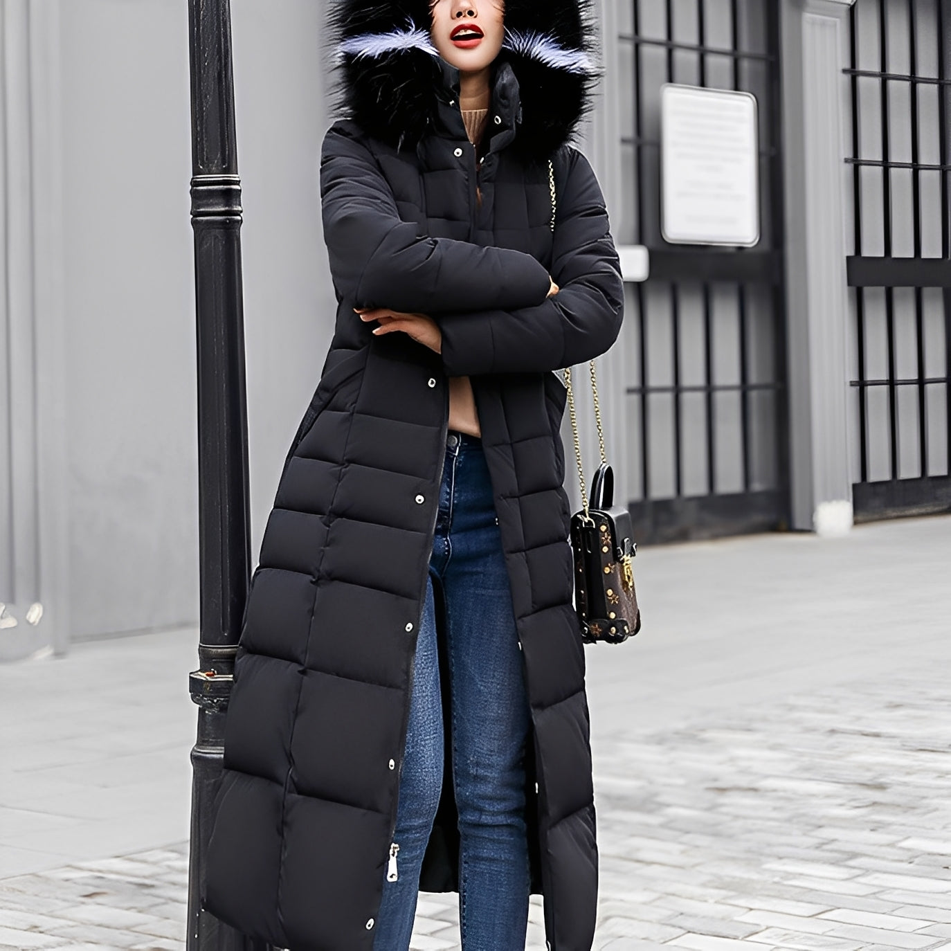 Berg-Feldt | Manteau d'hiver rembourré doux pour femme