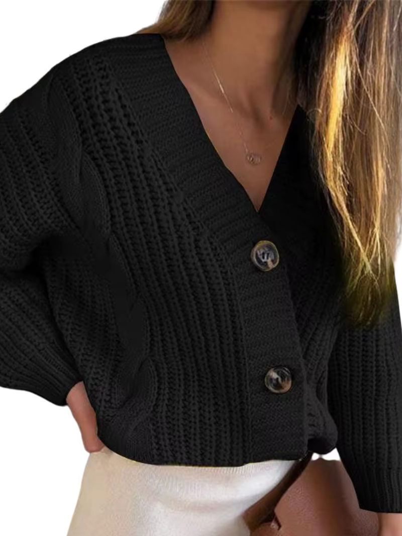 Berg-Feldt | Der Grobe Strickcardigan mit Zopfmuster & Charakter
