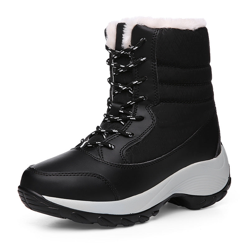 Berg-Feldt | Bottines imperméables d'hiver en cuir à la cheville
