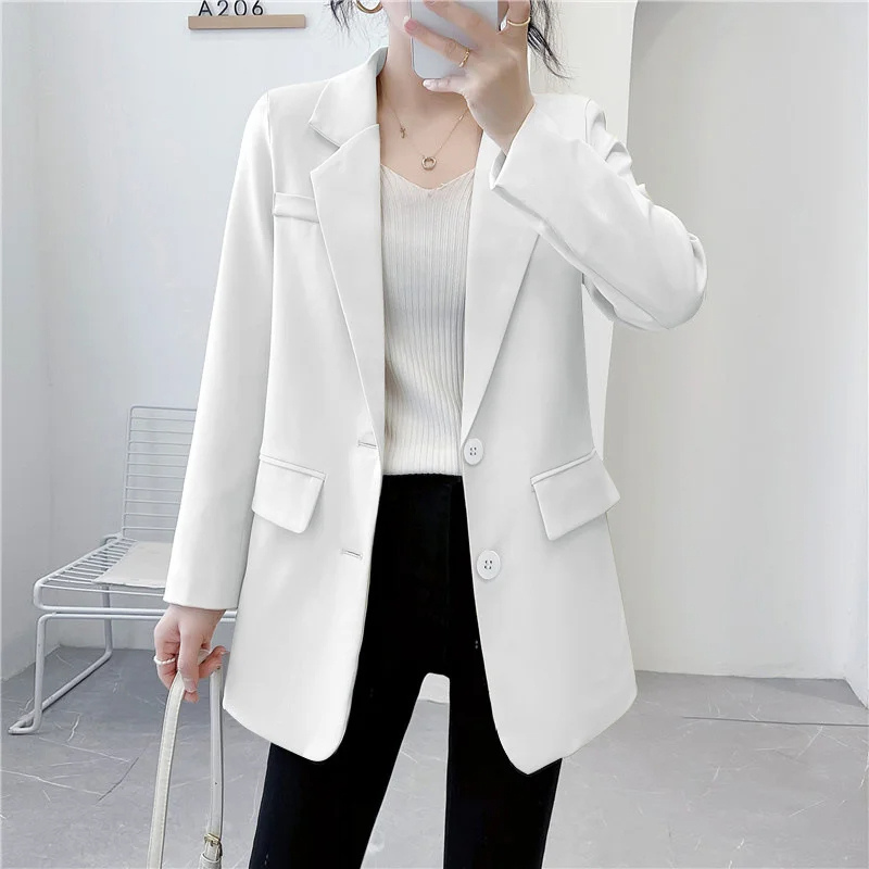 Blazer Avelena pour femme : Long et décontracté