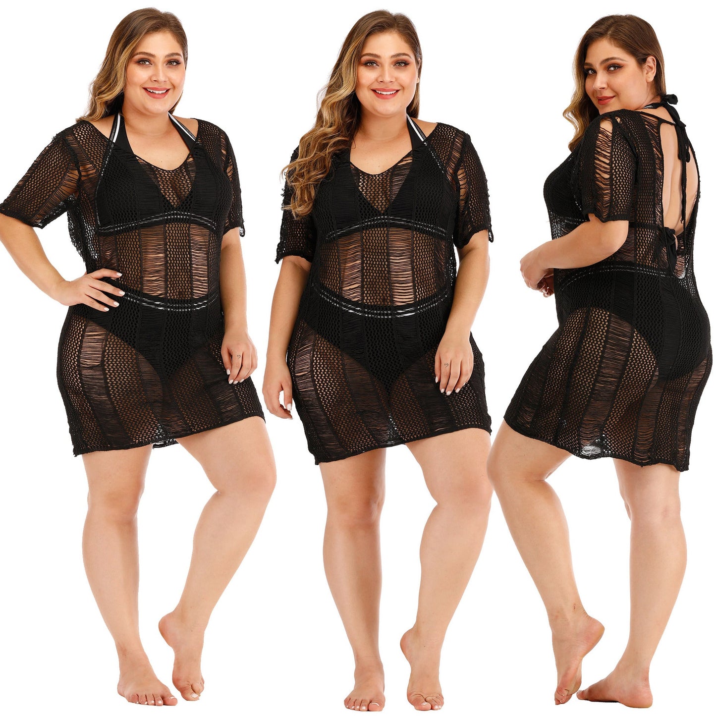 Women's Crochet Beach Cover-Up Tunic berg-feldt 1750742913
