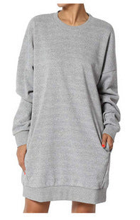 Robe sweat femme avec poches pratiques et coupe décontractée Berg-Feldt