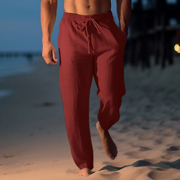 Pantalon de lin pour homme Matthews au design élégant