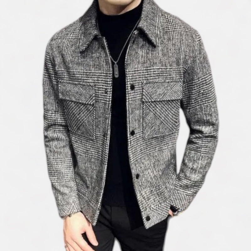 Berg-Feldt | Klassische Karierte Jacke für Alle Jahreszeiten