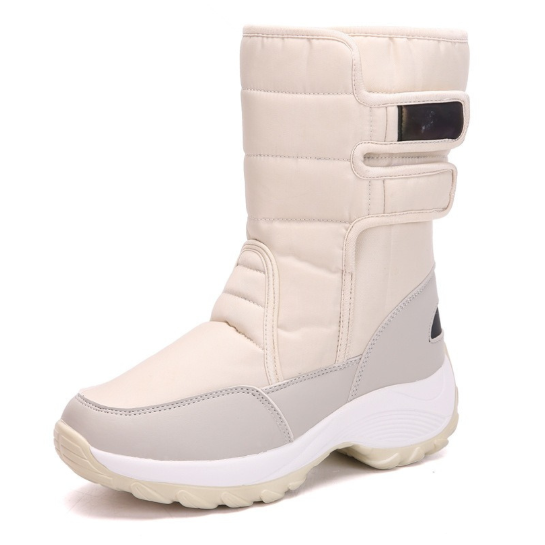 Berg-Feldt | Schneestiefel - Slip-On-Design - Isolierte Fleece-Innensohle