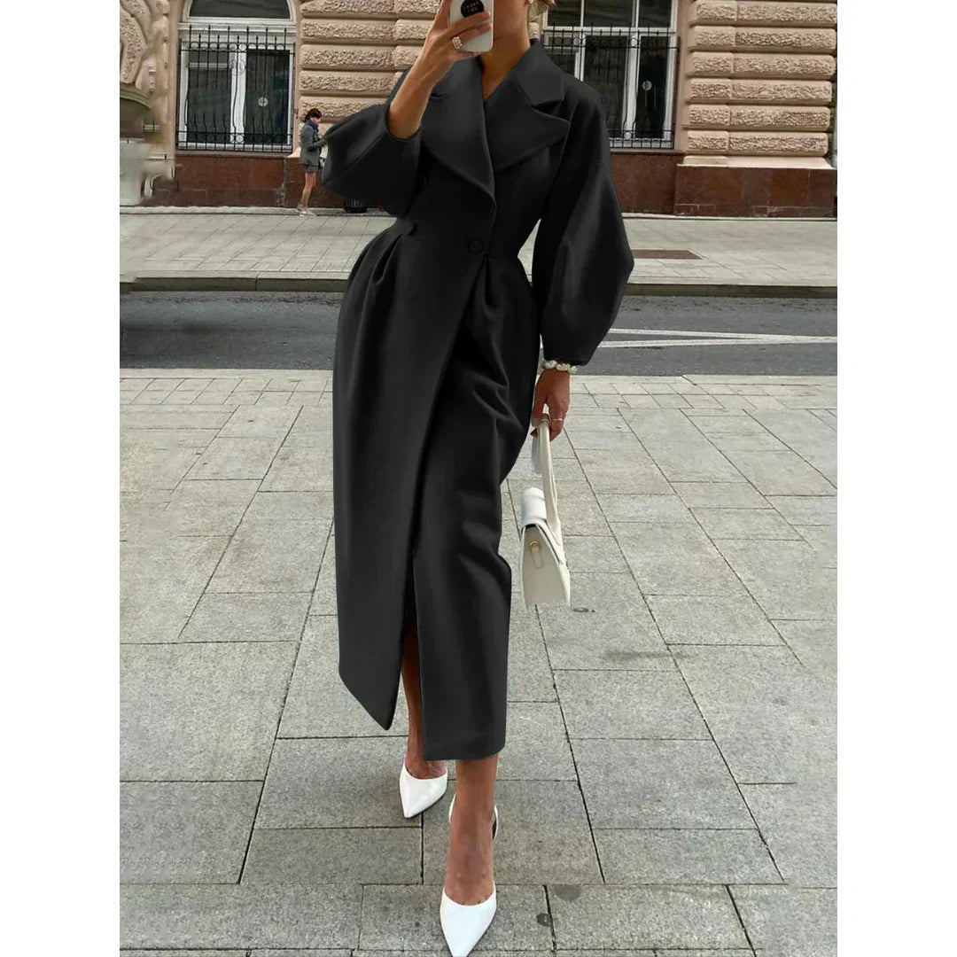 Berg-Feldt | Lange Jacke Klassischer Schnitt Zeitloser Stil