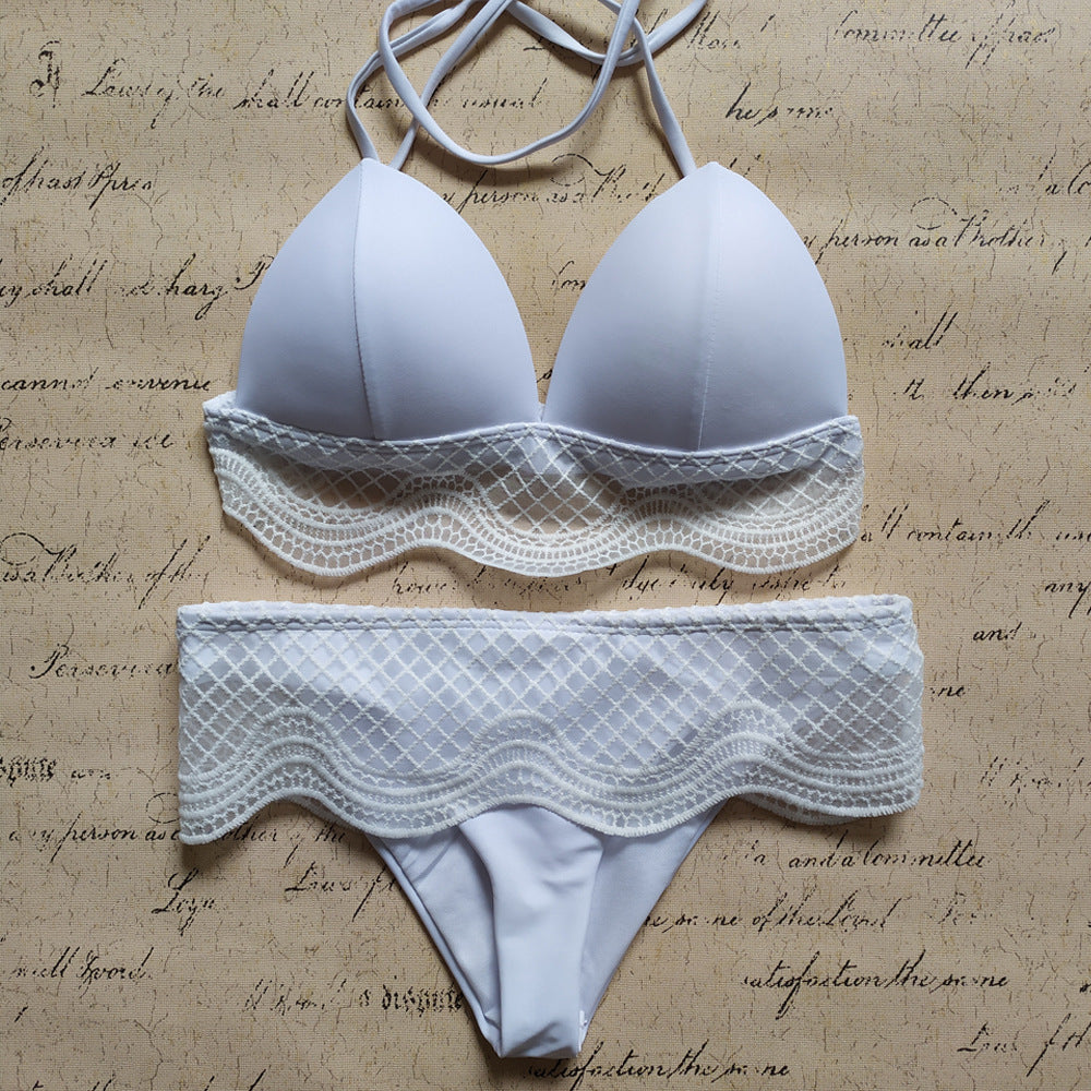 Women's Crochet Triangle Bikini Set by Berg-Feldt