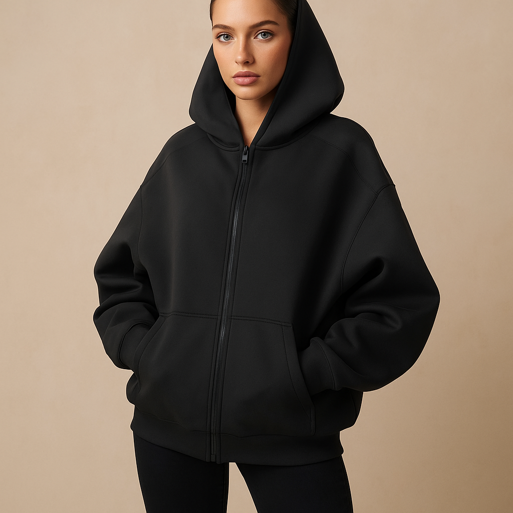 Berg-Feldt | Oversized Damenhoodie mit Kapuze