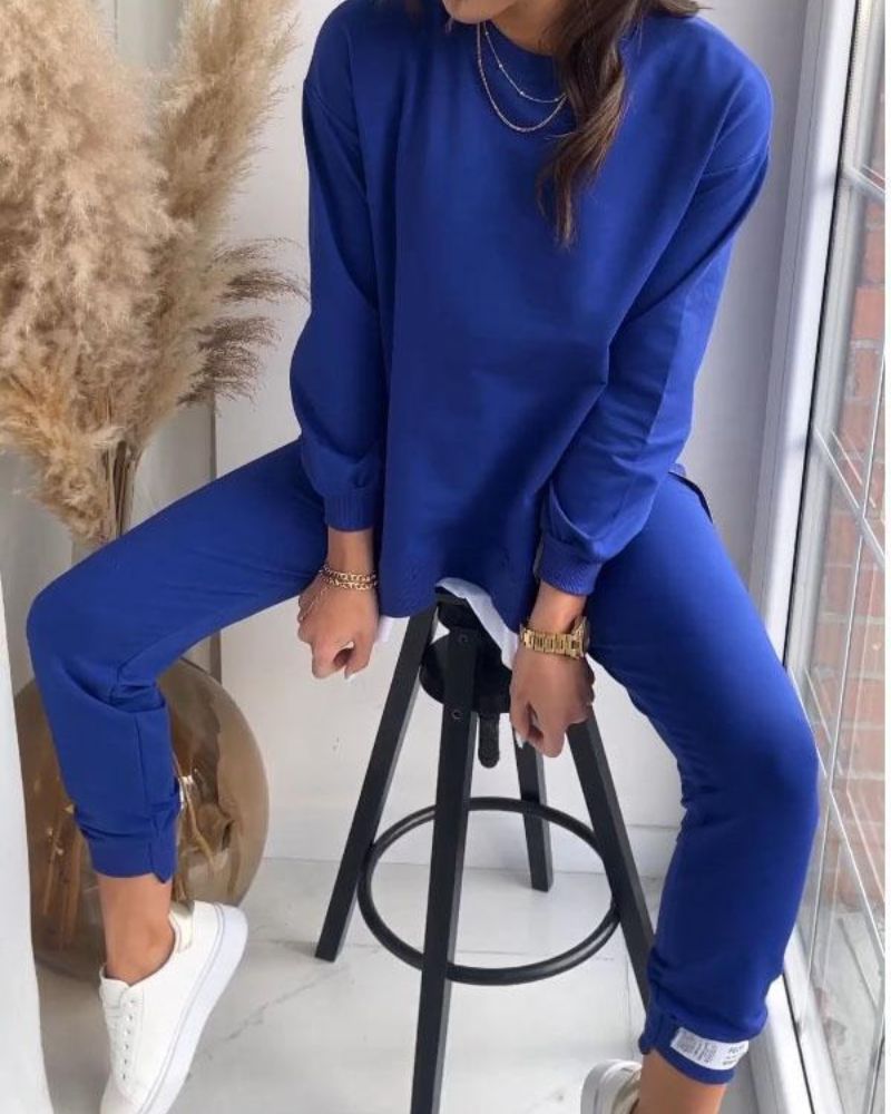 Berg-Feldt | Sweater und Hose Zweiteiler Set