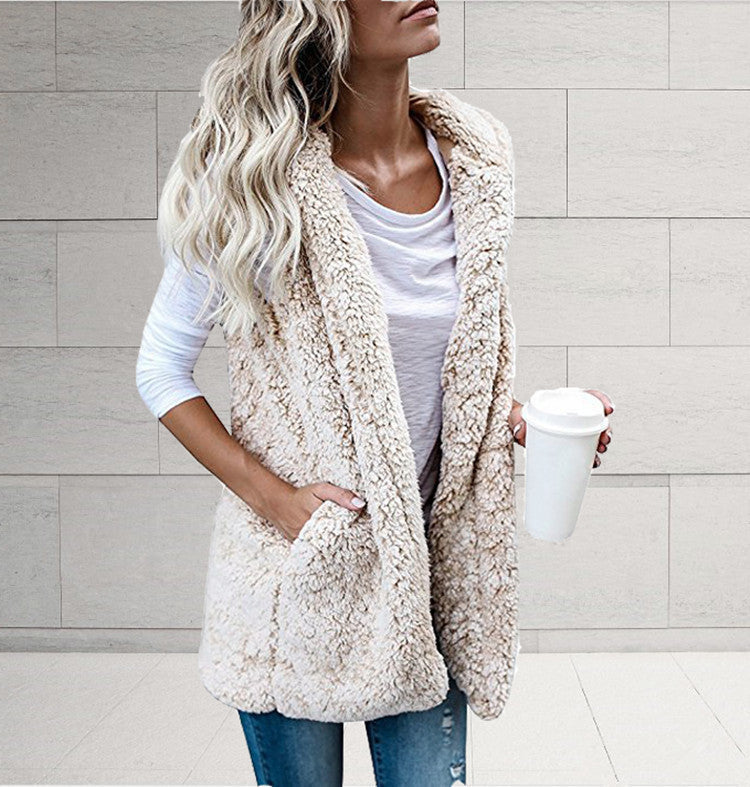 Gilet polaire douillet pour femme avec coupe ergonomique et grandes poches Berg-Feldt