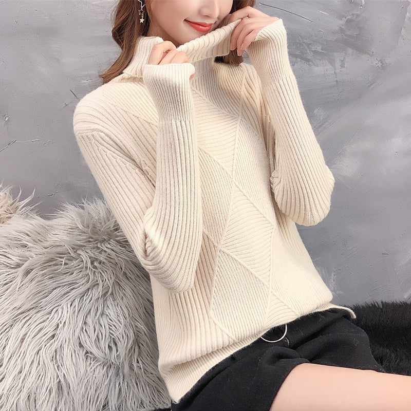 Women's Cozy Knit Turtleneck Sweater berg-feldt