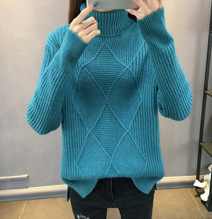 Women's Cozy Knit Turtleneck Sweater berg-feldt
