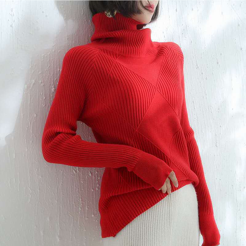 Women's Cozy Knit Turtleneck Sweater berg-feldt