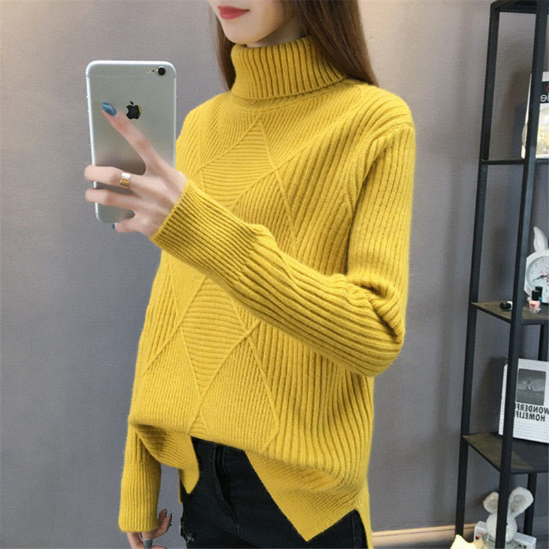 Women's Cozy Knit Turtleneck Sweater berg-feldt