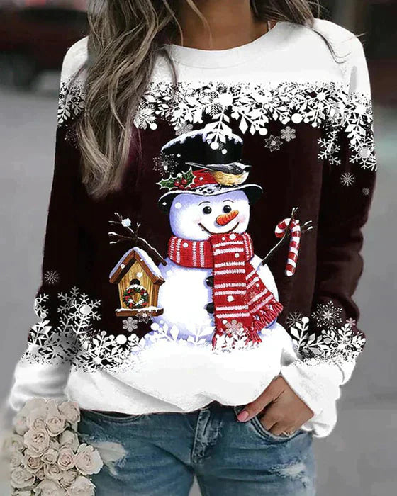 Berg-Feldt | Motif bonhomme de neige coloré