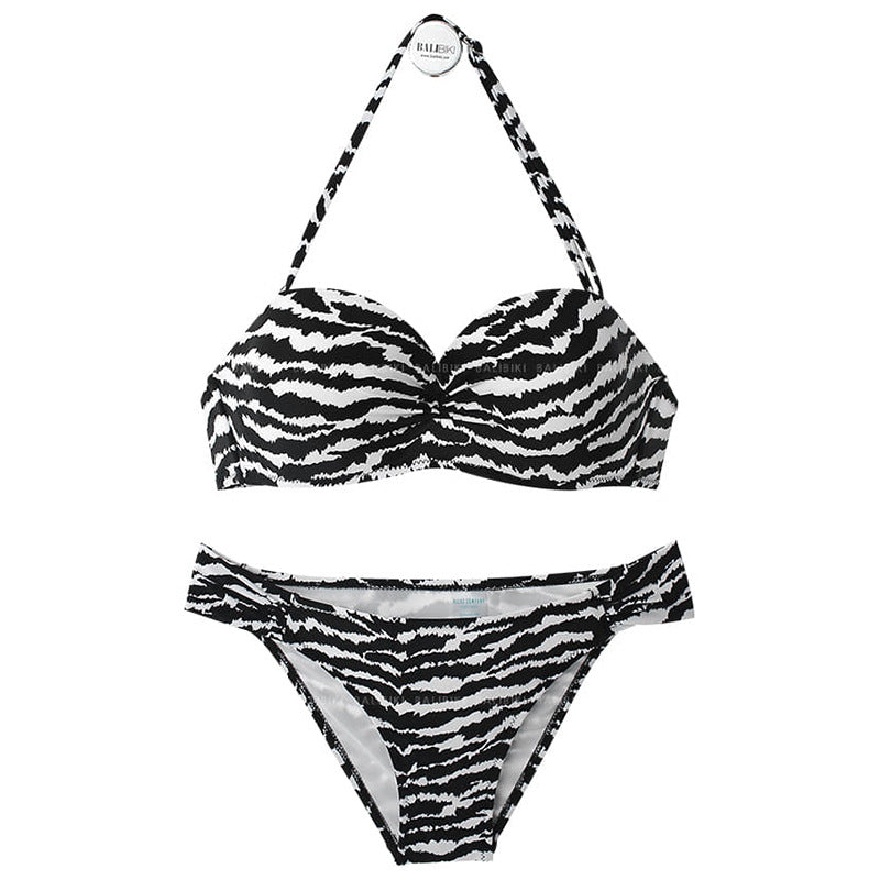 Women's Zebra Print Bikini Set by berg-feldt