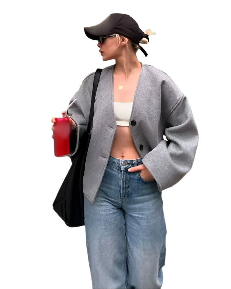 Berg-Feldt | Luxus Blazerjack mit Faux Fur für Damen
