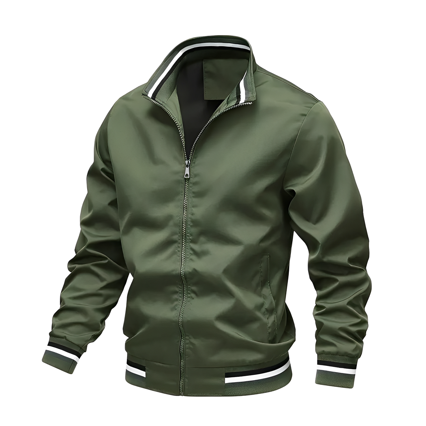 Berg-Feldt | Casual Bomberjacke mit Streifen für Herren