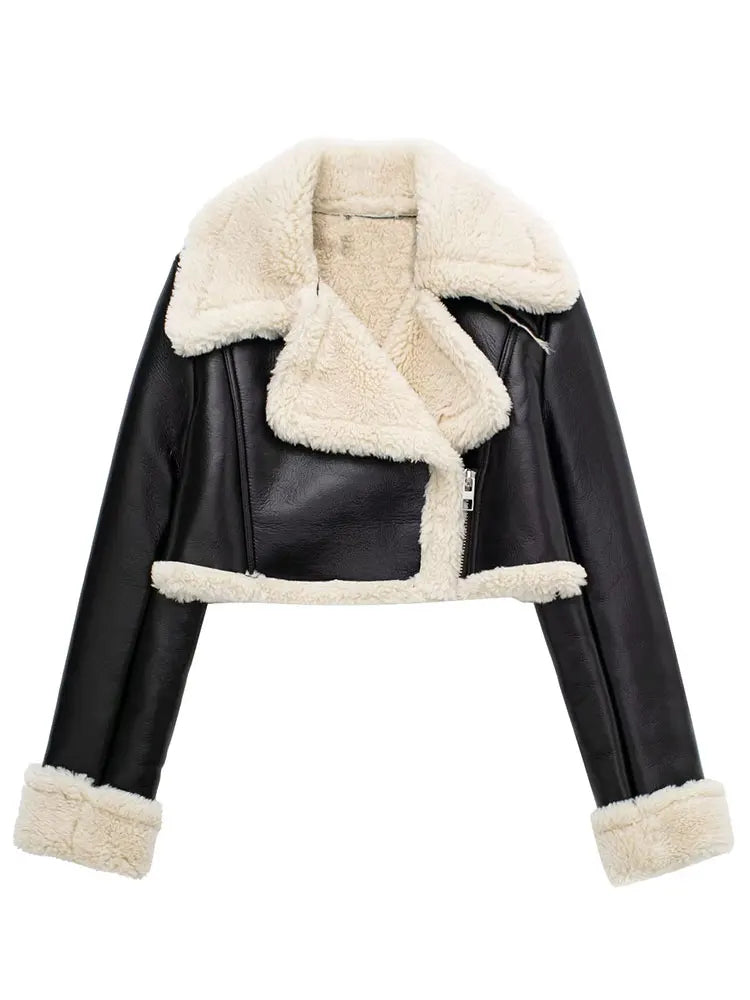 Berg-Feldt | Veste zippée d'hiver - Vintage & Élégante