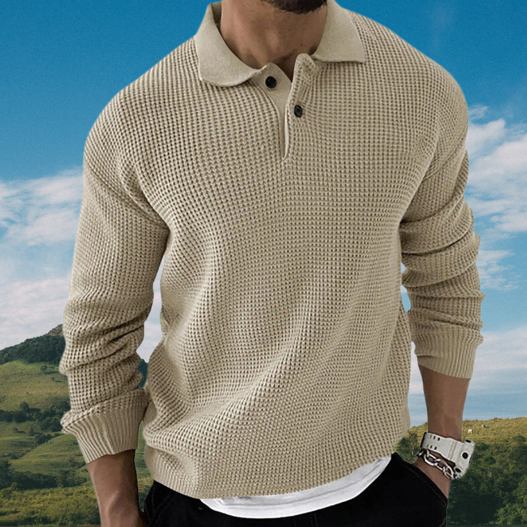 Berg-Feldt | Pullover mit Weicher Struktur