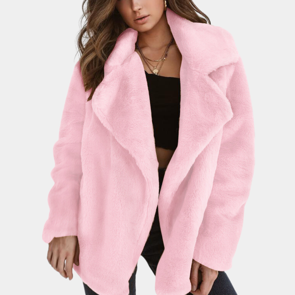 Berg-Feldt | Manteau d'hiver chaud en peluche pour femme