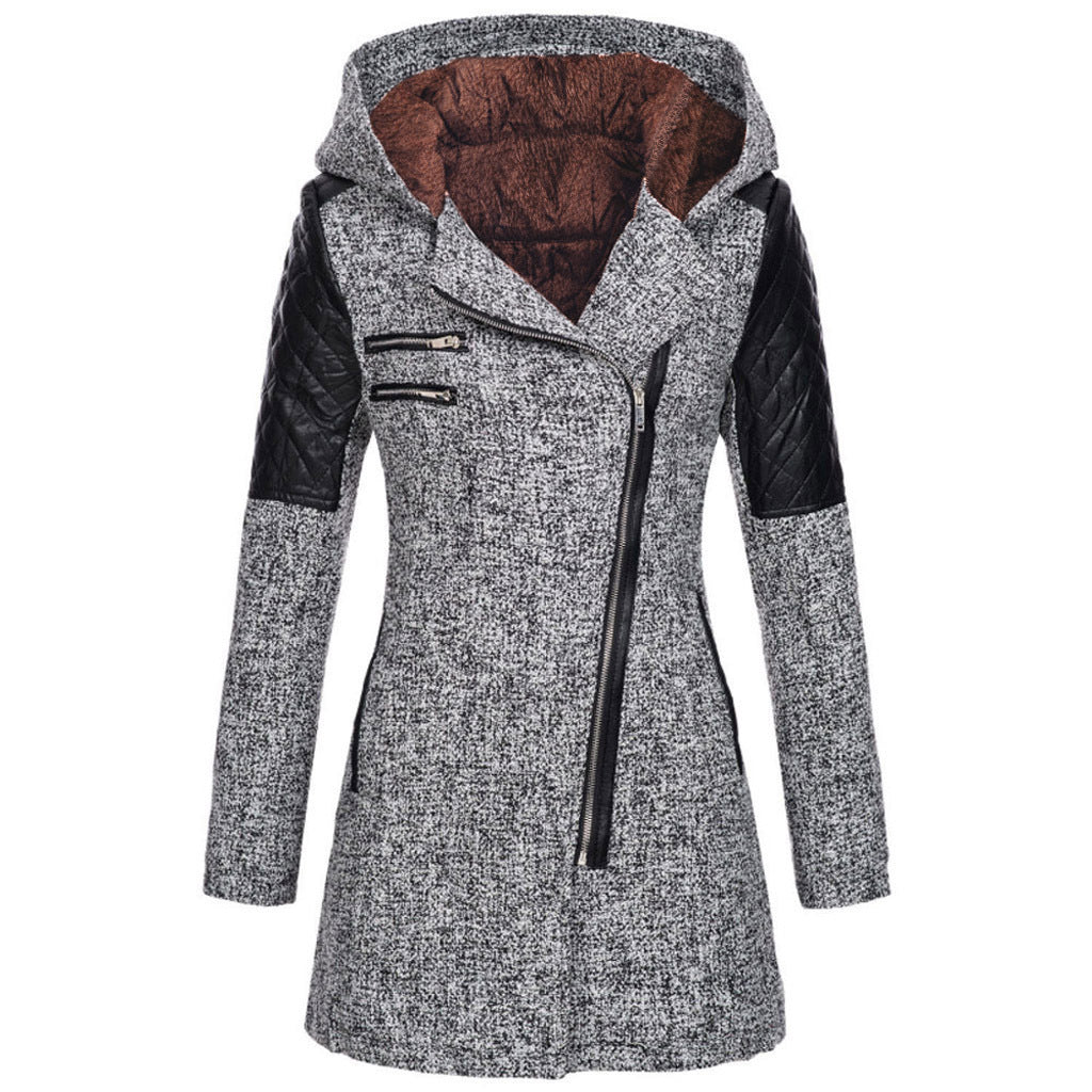 Berg-Feldt | Longue veste d'hiver vintage pour femme