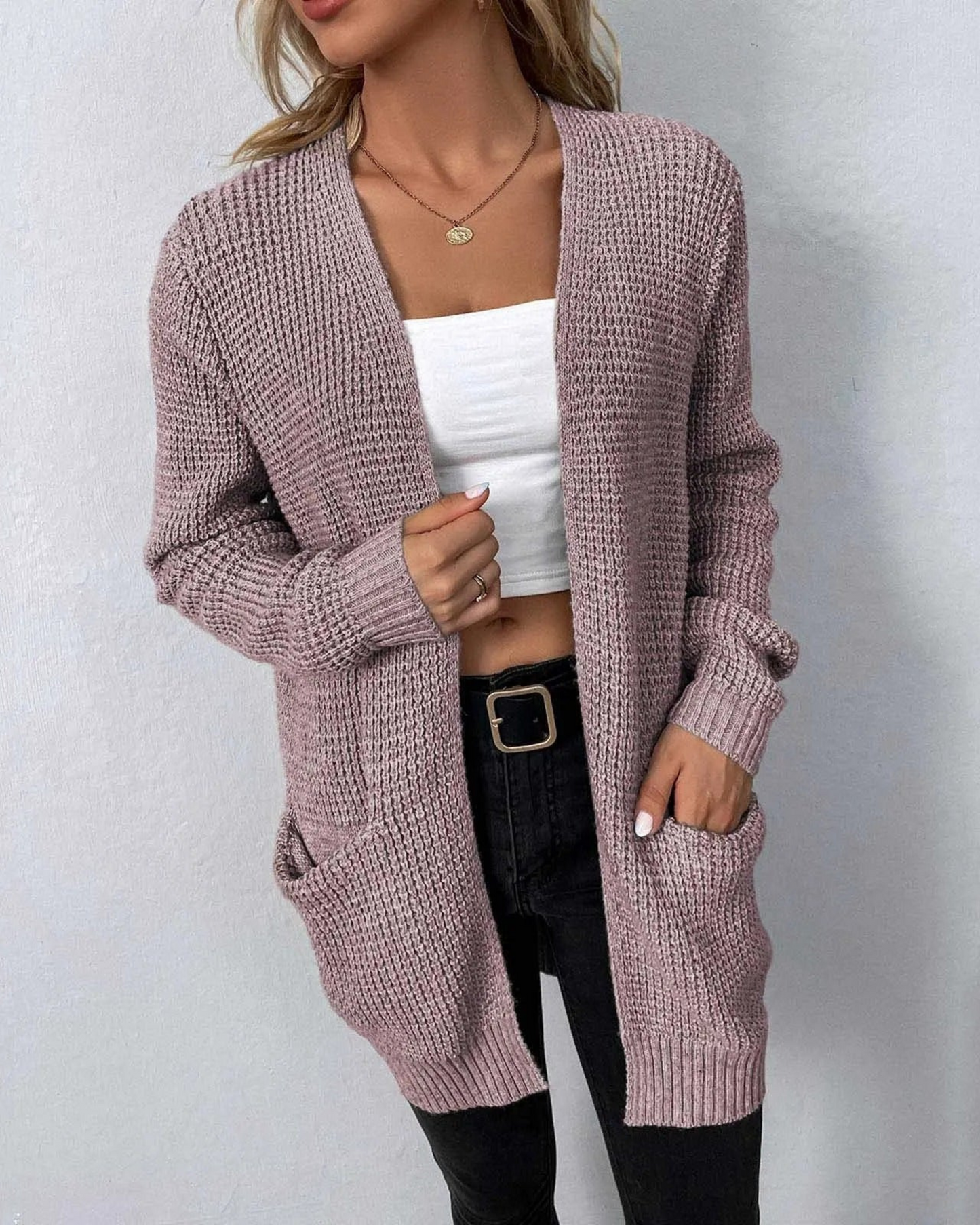 Berg-Feldt | Stilvoller Langer Cardigan