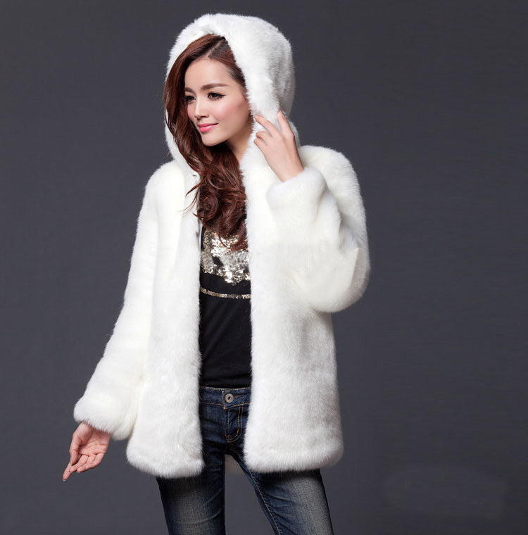 Veste en fausse fourrure pour femme Berg-Feldt