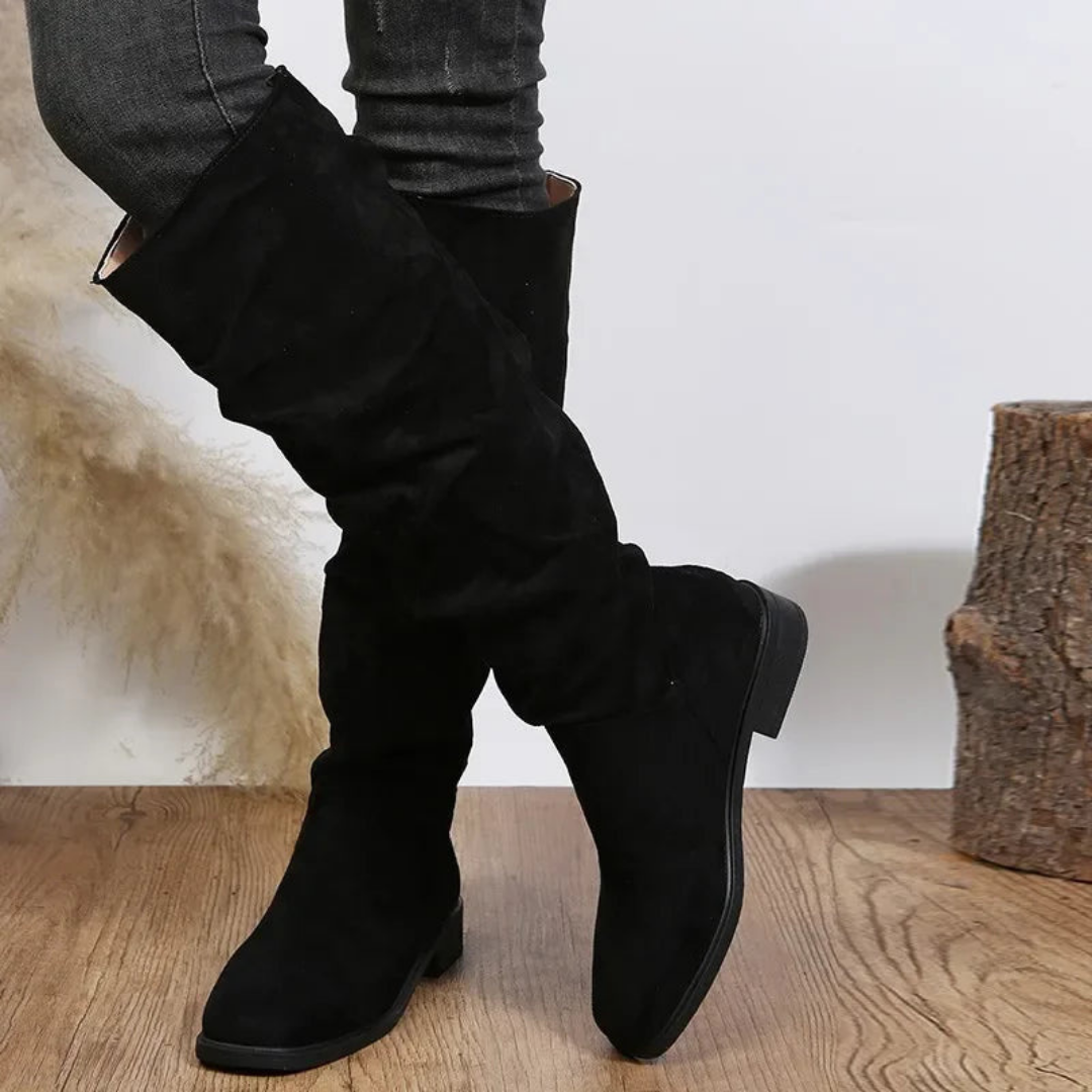 Berg-Feldt | Bottes hautes à talon épais et confortable