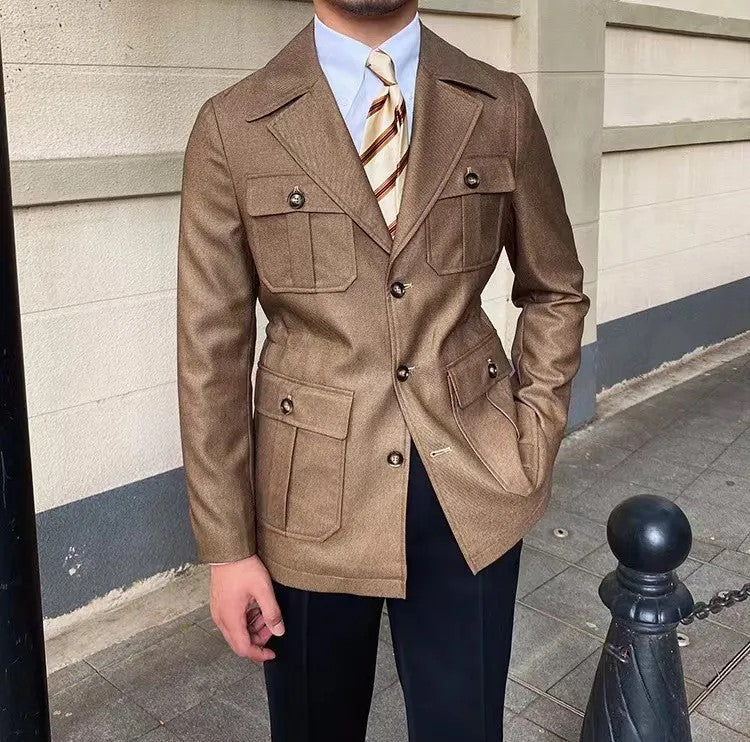 Berg-Feldt | Doudoune à col montant, Haute Couture