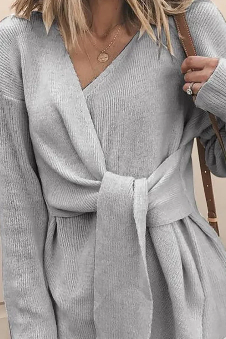 Berg-Feldt | Lässige, solide Patchwork-Strickjacke