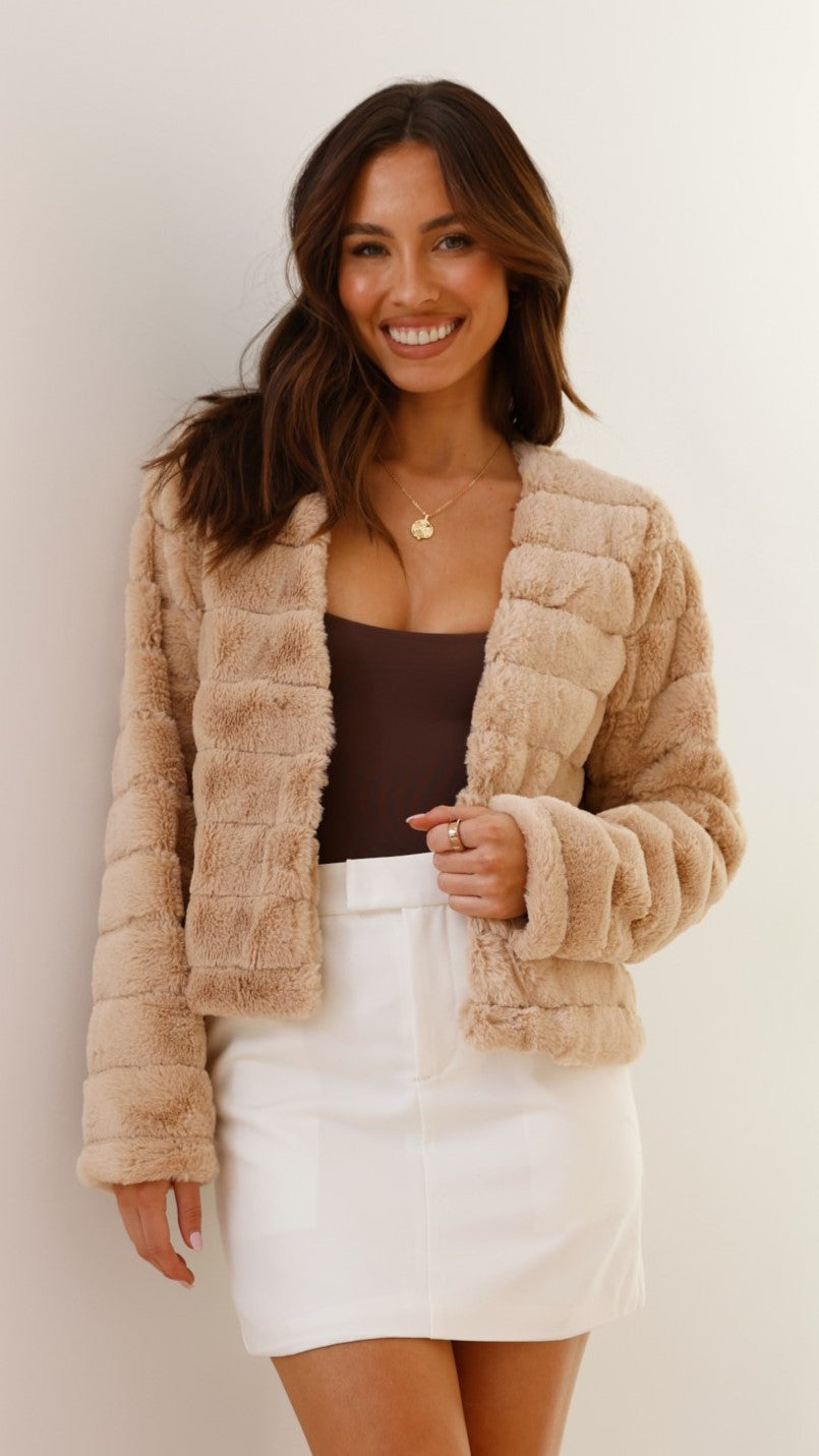 Berg-Feldt | Luxus Damen Crop Jacke