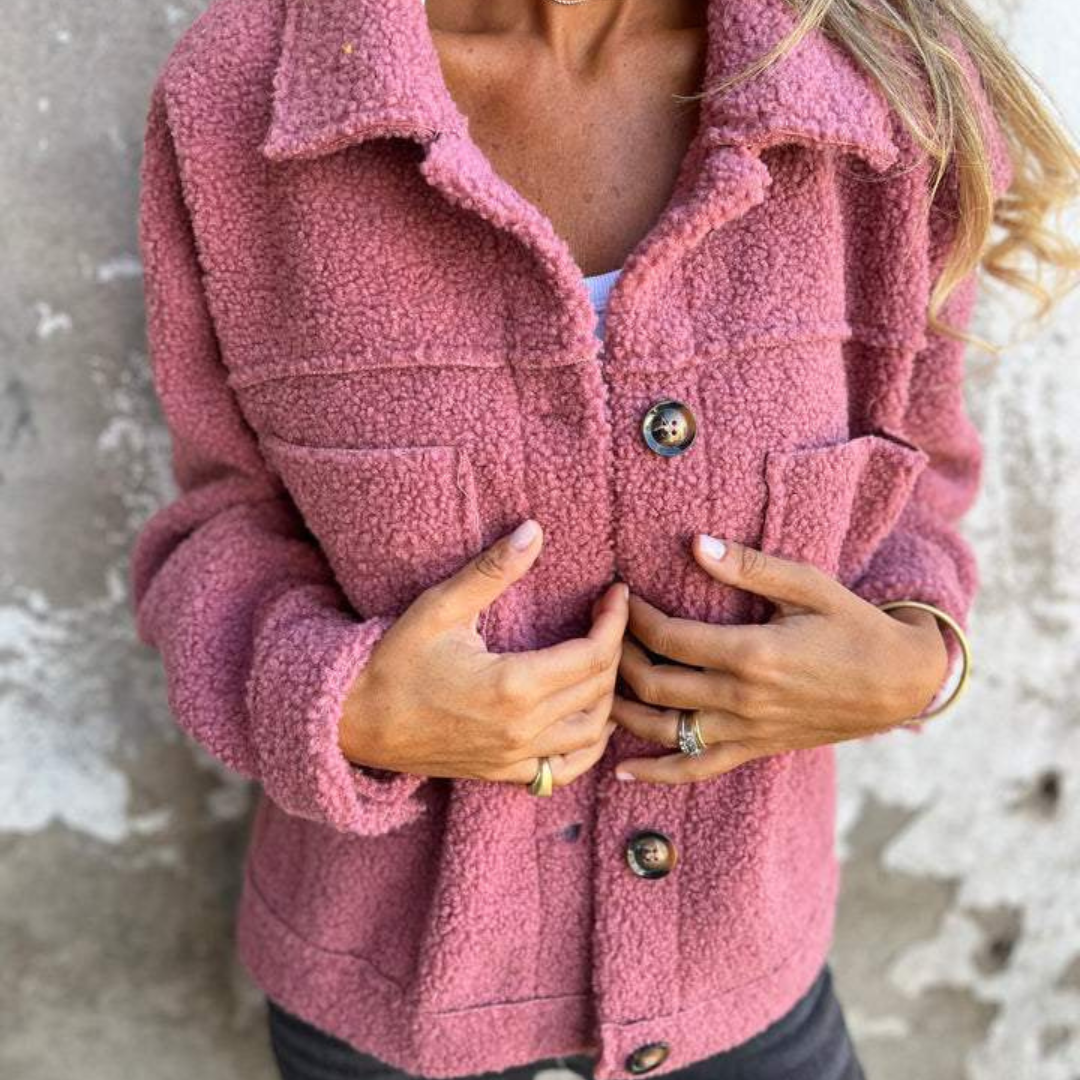 Schaffell-Jacke CONCHA – übergroß