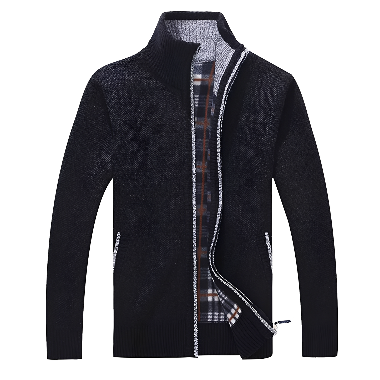 Berg-Feldt | Stylischer Cardigan mit weichem Fleece-Futter für Männer