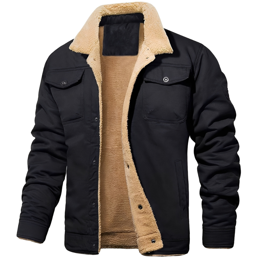 Berg-Feldt | Freizeit, warm gefütterte Jacke für Männer