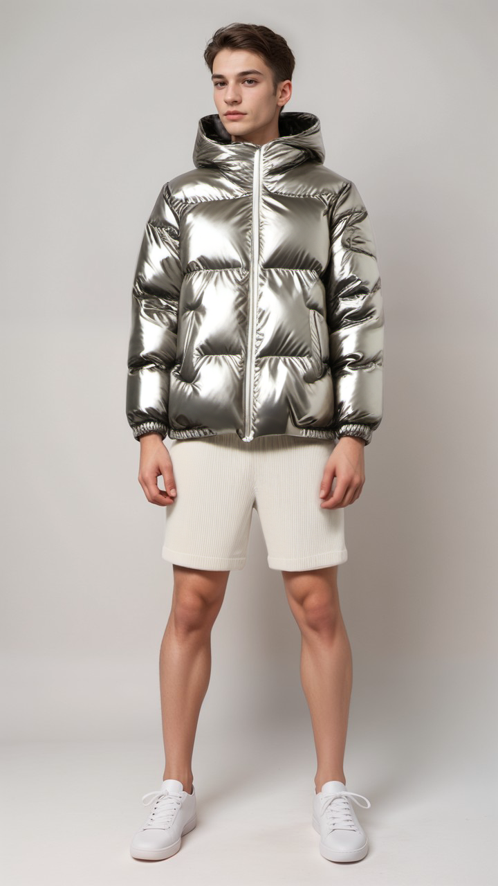 Berg-Feldt | Gepolsterte Winterjacke mit Kapuze Polyester Warm und Wasserabweisend