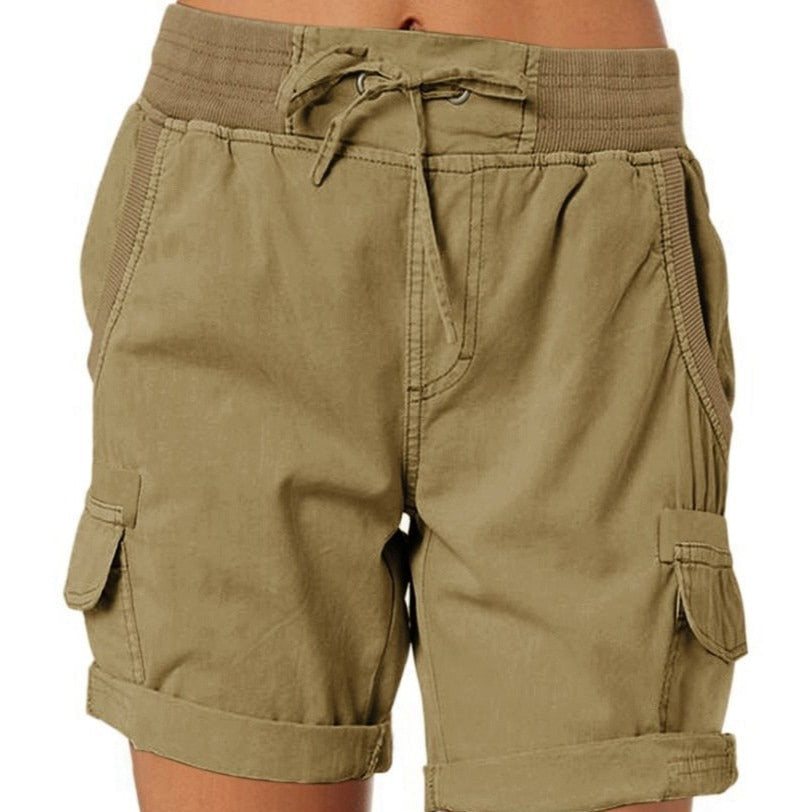 Gemütliche, hoch taillierte Freizeithose