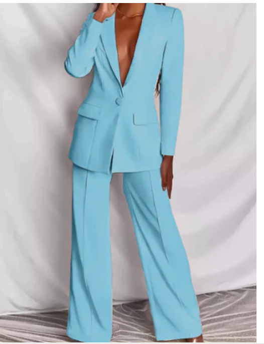 Ensemble blazer et pantalon Avelena pour femme