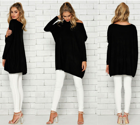 Asymmetrischer Damen-Strickpullover in Oversize von berg-feldt