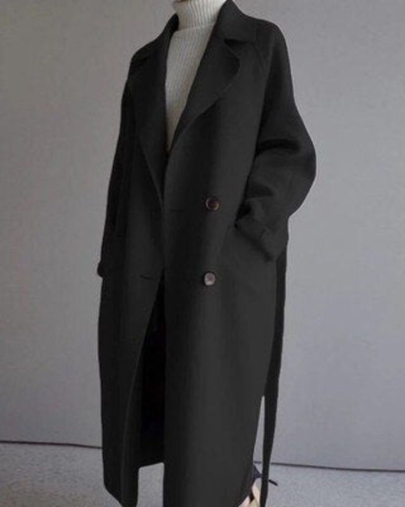 Berg-Feldt | Eleganter Langer Mantel