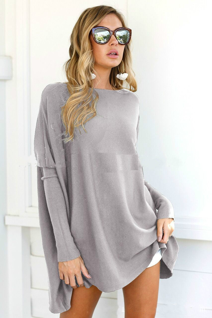 Asymmetrischer Damen-Strickpullover in Oversize von berg-feldt