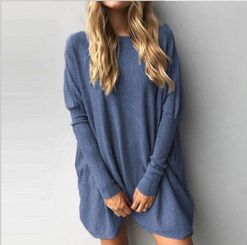 Asymmetrischer Damen-Strickpullover in Oversize von berg-feldt