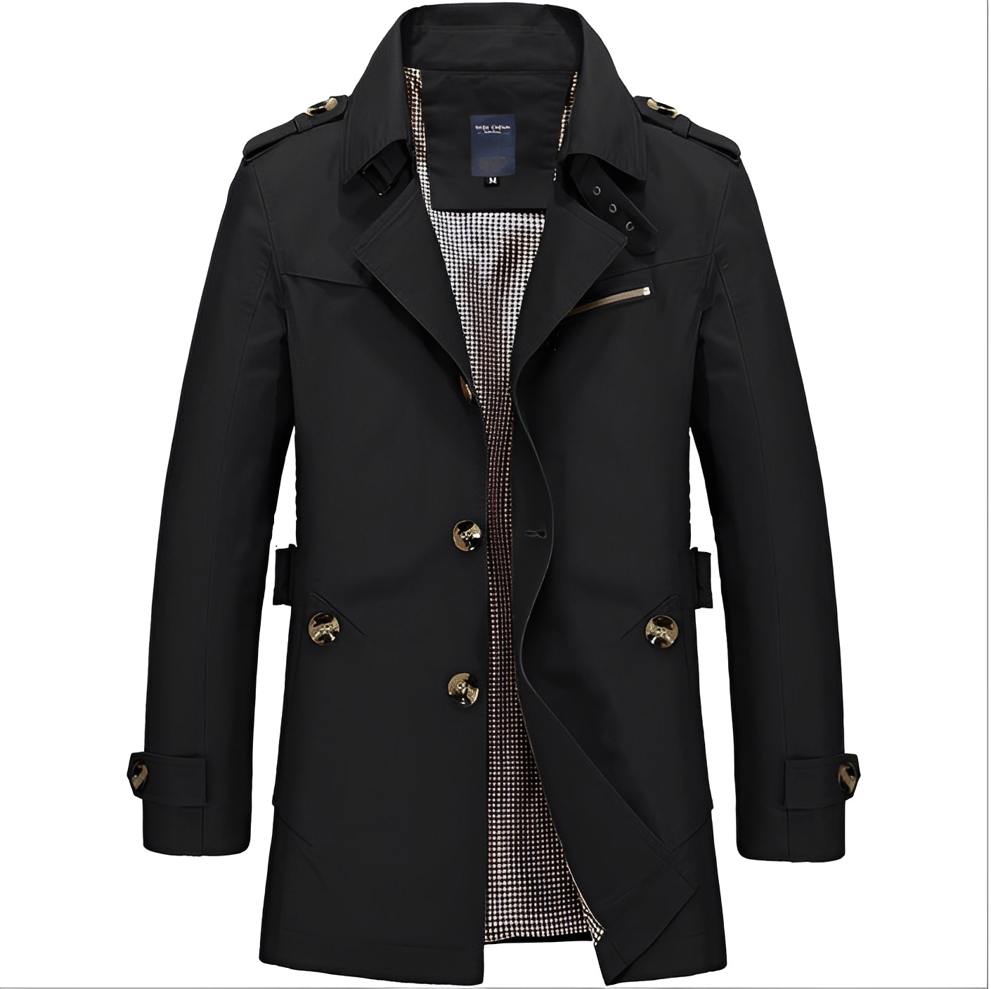 Berg-Feldt | Eleganter Windbreaker Trenchcoat für Männer