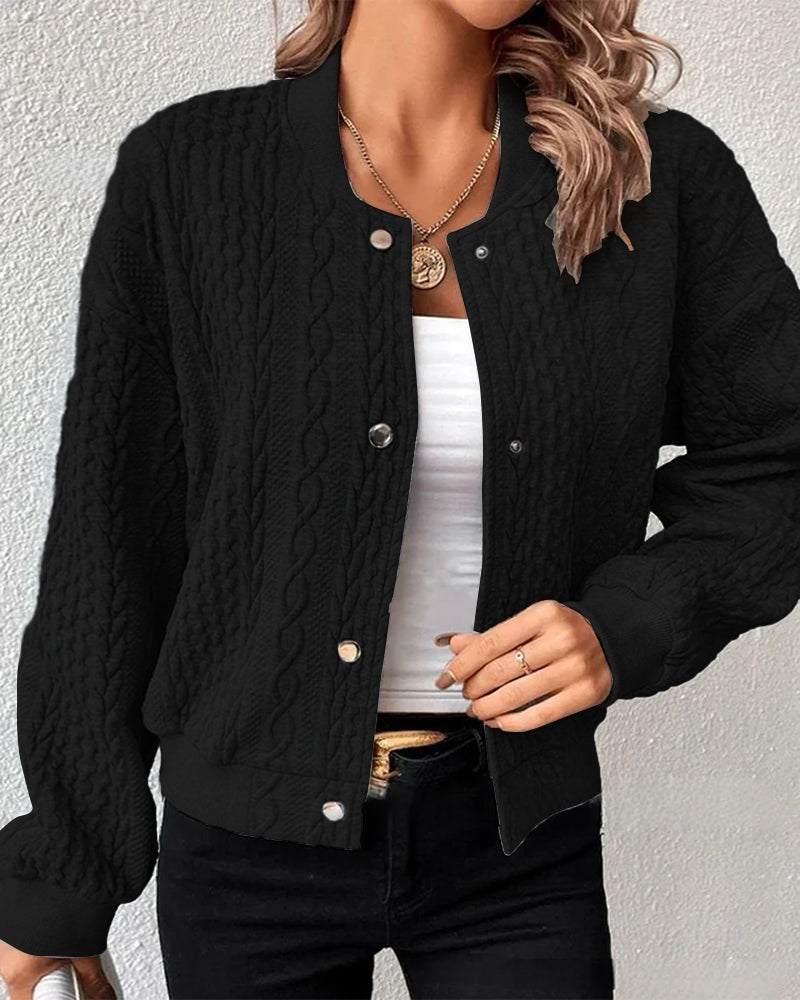 Berg-Feldt | Stylischer Herbstcardigan mit Knöpfen für Frauen